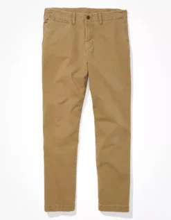 AE Flex Relaxed Straight Lived-In Khaki Pant -Soft Leaf 0124 4764 238 f