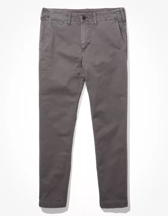 AE Flex Original Straight Lived-In Khaki Pant 3 AE Flex Original Straight Lived-In Khaki Pant - Image 3