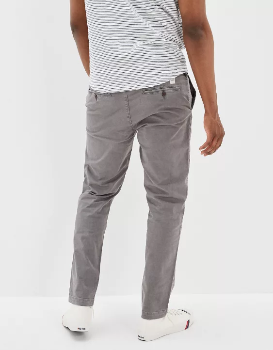 AE Flex Original Straight Lived-In Khaki Pant 2 AE Flex Original Straight Lived-In Khaki Pant - Image 2