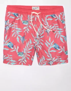 AE 5" Tropical Swim Trunk 5 AE 5" Tropical Swim Trunk -Soft Leaf 0133 7449 193 f