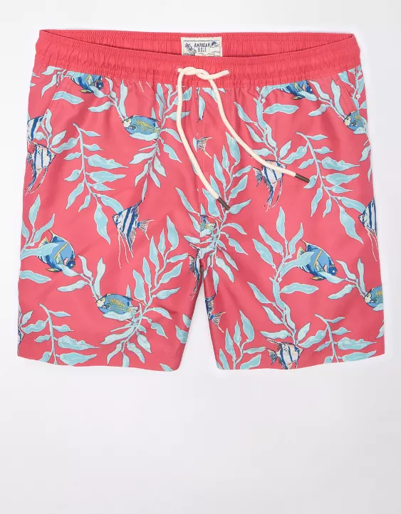 AE 5" Tropical Swim Trunk 3 AE 5" Tropical Swim Trunk - Image 3