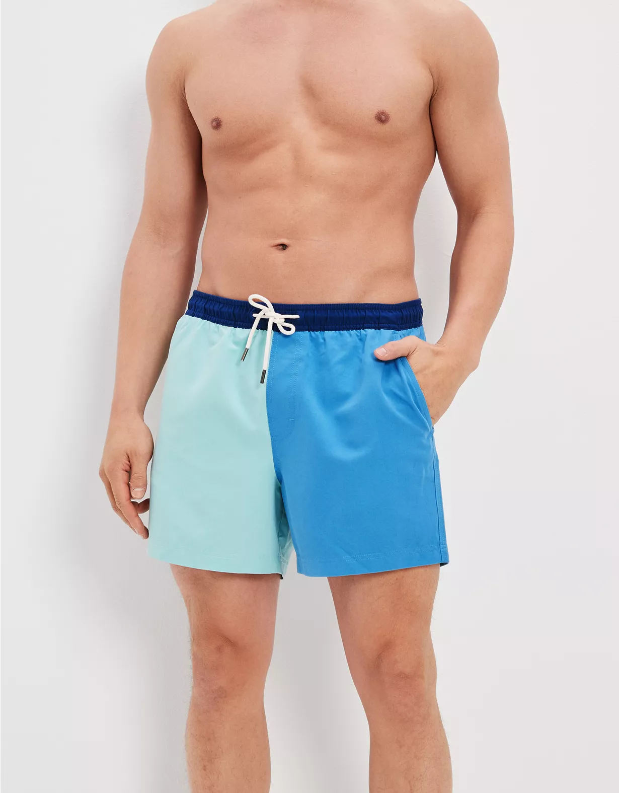 AE 5.5" Color-Block Swim Trunk 1 AE 5.5" Color-Block Swim Trunk