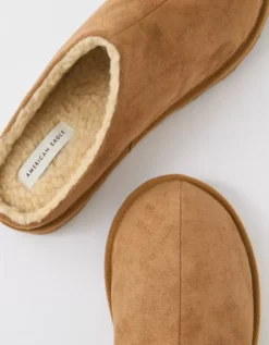 AE Faux Suede Slipper -Soft Leaf 0213 7465 207 d1