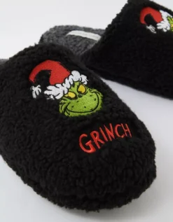 AE Grinch Fleece Slipper -Soft Leaf 0213 7468 001 d1
