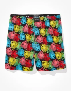AEO Neon Leopards Stretch Boxer Short -Soft Leaf 0220 3299 001 f