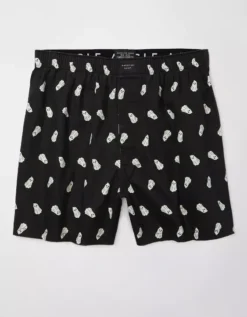 AEO Glow-In-The-Dark Ghosts Stretch Boxer Short -Soft Leaf 0220 3353 001 f