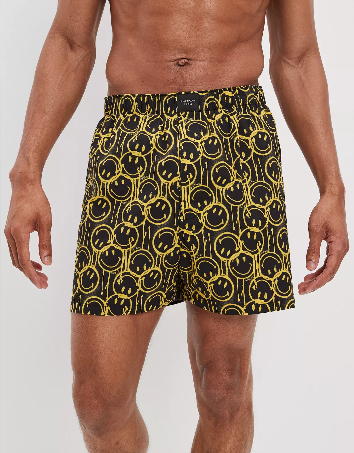AEO Smiley® Spraypaint Stretch Boxer Short 1 AEO Smiley® Spraypaint Stretch Boxer Short