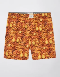 AEO Pretzels Stretch Boxer Short -Soft Leaf 0220 3606 800 f