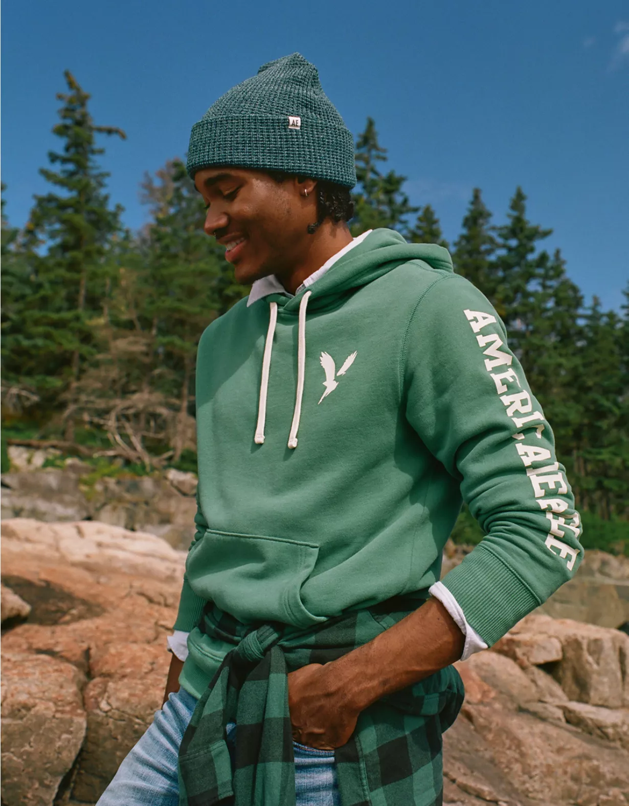 AEO Waffle Workwear Beanie 2 AEO Waffle Workwear Beanie - Image 2