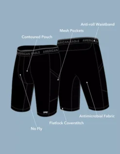 AEO 9" Active Flex Boxer Brief 5 AEO 9" Active Flex Boxer Brief -Soft Leaf 0231 3783 309 d3