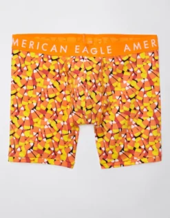 AEO Candy Corn 6" Classic Boxer Brief -Soft Leaf 0235 3356 800 f