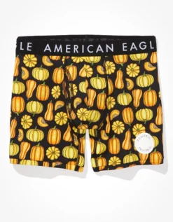 AEO Pumpkins Scratch + Sniff 6" Classic Boxer Brief -Soft Leaf 0235 3427 001 f