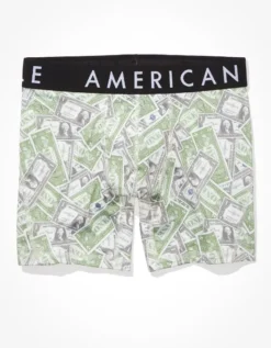 AEO Dollars 6" Flex Boxer Brief -Soft Leaf 0236 3235 300 f