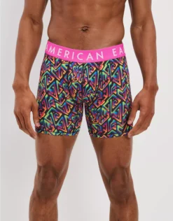 AEO Rainbow Maze 6" Flex Boxer Brief