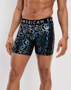 AEO Silver Snakes 6" Flex Boxer Brief