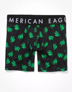 AEO Neon Cacti 6" Flex Boxer Brief 5 AEO Neon Cacti 6" Flex Boxer Brief -Soft Leaf 0236 3458 001 f