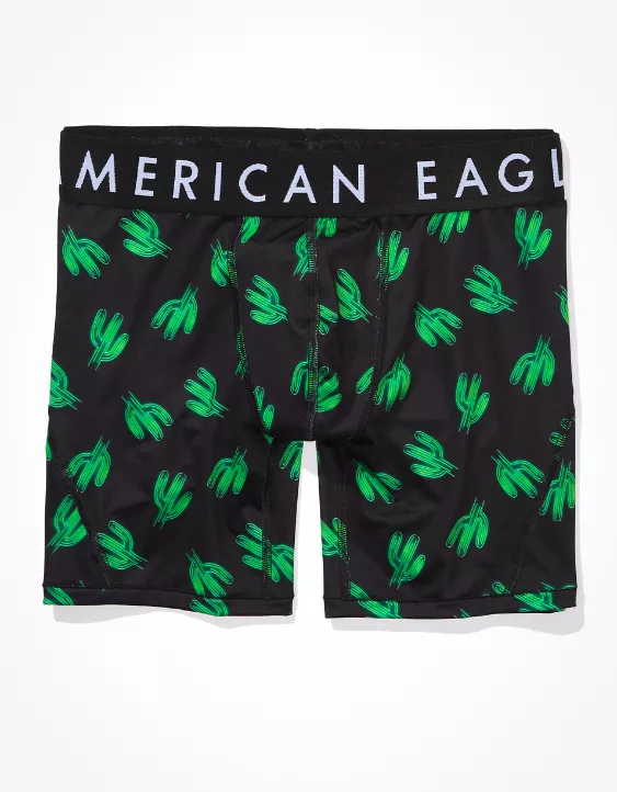AEO Neon Cacti 6" Flex Boxer Brief 3 AEO Neon Cacti 6" Flex Boxer Brief - Image 3