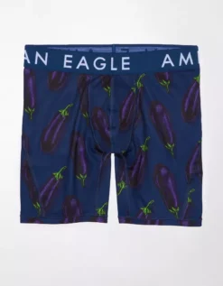 AEO Eggplant 6" Flex Boxer Brief -Soft Leaf 0236 3650 410 f