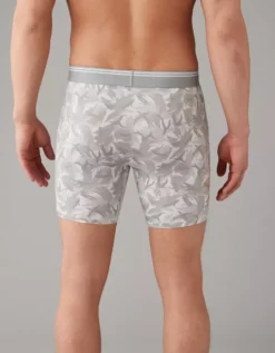 AEO Grayscale 6" Ultra Soft Boxer Brief -Soft Leaf 0237 0063 020 ob