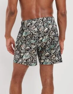 AEO Snake Skin Satin Pocket Boxer Short -Soft Leaf 0238 3423 100 ob