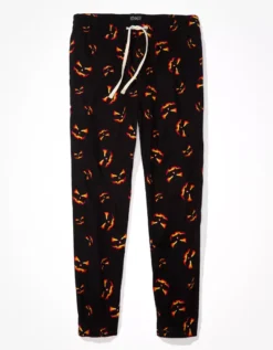 AE Halloween Flannel Jogger -Soft Leaf 0239 7424 008 f