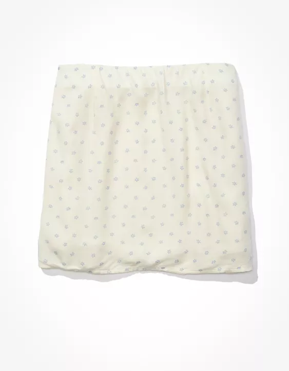 AE Floral Slit Mini Skirt 3 AE Floral Slit Mini Skirt - Image 3