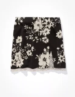 AE Floral Mini-Skirt 5 AE Floral Mini-Skirt -Soft Leaf 0312 4657 001 f