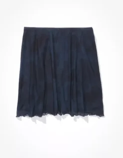 AE High-Waisted Mesh Mini Skirt -Soft Leaf 0312 4703 001 f