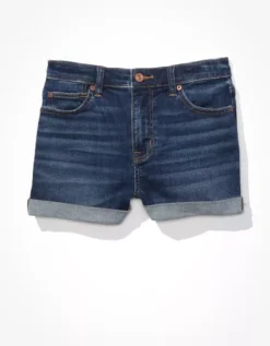 AE Ne(x)t Level Super High-Waisted Denim Short Short -Soft Leaf 0332 7348 540 f