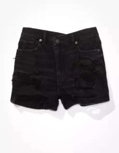 AE Denim Mom Short -Soft Leaf 0338 7556 001 f