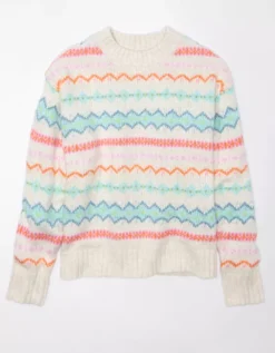 AE Whoa So Soft Sweater -Soft Leaf 0348 1167 100 f