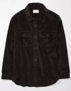 AE Dreamy Drape Oversized Corduroy Shirt 5 AE Dreamy Drape Oversized Corduroy Shirt -Soft Leaf 0355 5350 001 f