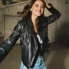 AE Vegan Leather Motorcycle Jacket