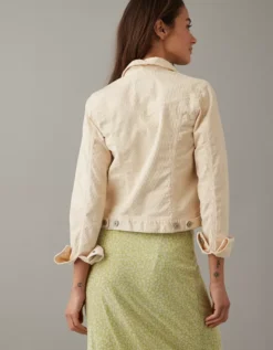 AE Shrunken Corduroy Jacket -Soft Leaf 0383 3402 241 ob