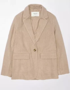 AE Oversized Boyfriend Blazer -Soft Leaf 0387 3428 864 f