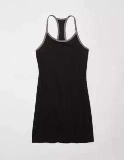 AE X The Ziegler Sisters Racerback Mini Dress -Soft Leaf 0395 7425 001 f