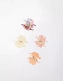 AE Lavender & Purple Claw Clip 4-Pack -Soft Leaf 0421 7013 900 b