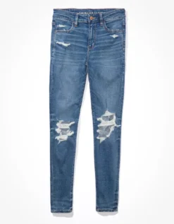 AE Next Level Ripped High-Waisted Jegging -Soft Leaf 0433 4780 953 f