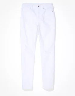 AE Stretch Ripped Mom Jean 5 AE Stretch Ripped Mom Jean -Soft Leaf 0436 4859 120 f