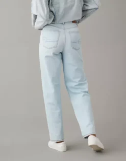 AE Strigid Highest Waist Crossover Baggy Straight Jean -Soft Leaf 0437 4500 445 ob