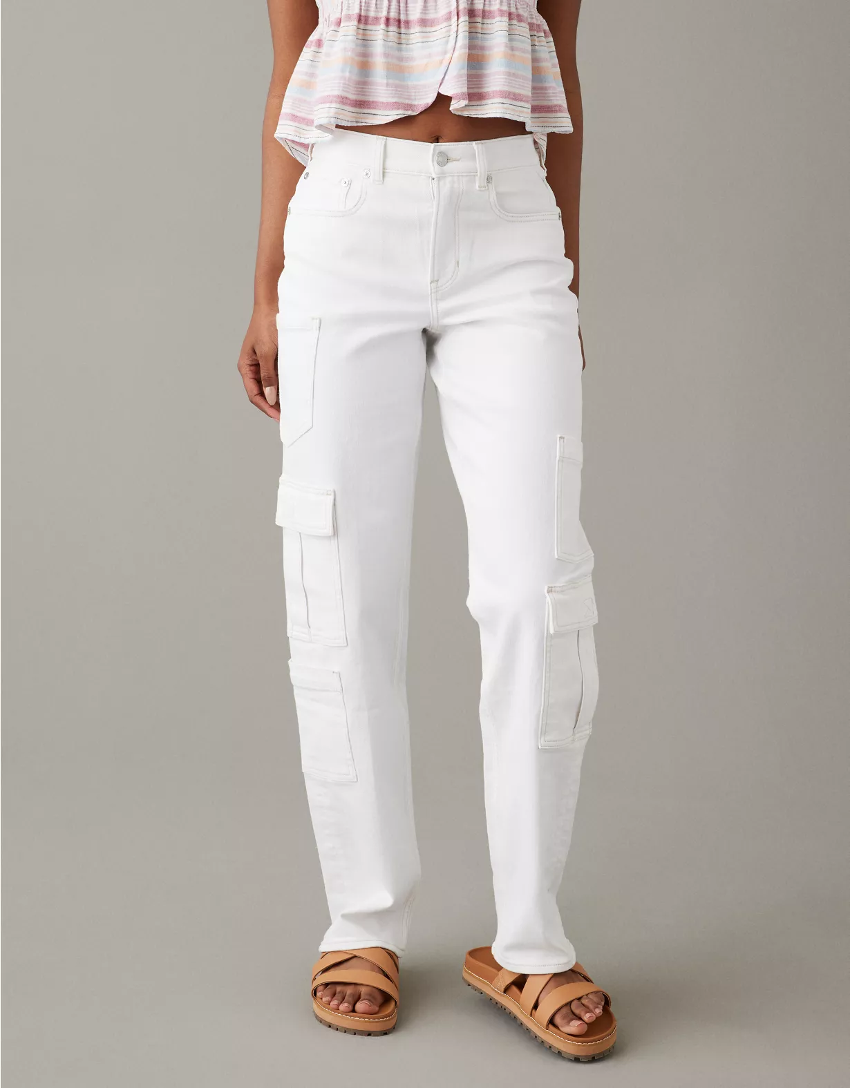 AE Stretch Super High-Waisted Baggy Straight Jean 1 AE Stretch Super High-Waisted Baggy Straight Jean