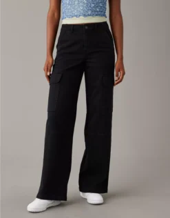 Featured Products 9 AE Stretch Super High-Waisted Baggy Wide-Leg Cargo Pant