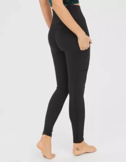OFFLINE By Aerie The Hugger High Waisted Pocket Legging -Soft Leaf 0491 5725 073 ob