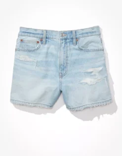 AE Strigid Denim Highest Waist '90s Boyfriend Short -Soft Leaf 0547 7325 915 f