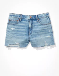 AE Dreamy Drape Denim '90s Boyfriend Short -Soft Leaf 0547 7339 540 f