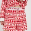 AE Fair Isle Plush PJ Set