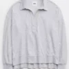 Aerie Endless Summer Polo Sweatshirt