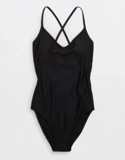 Aerie Strappy Back One Piece Swimsuit -Soft Leaf 0751 4296 073 f