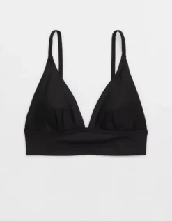 Aerie Longline Triangle Bikini Top -Soft Leaf 0752 4295 073 f