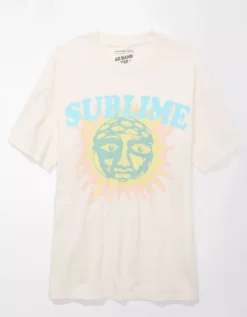AE Oversized Sublime Graphic Tee -Soft Leaf 1095 9219 106 f